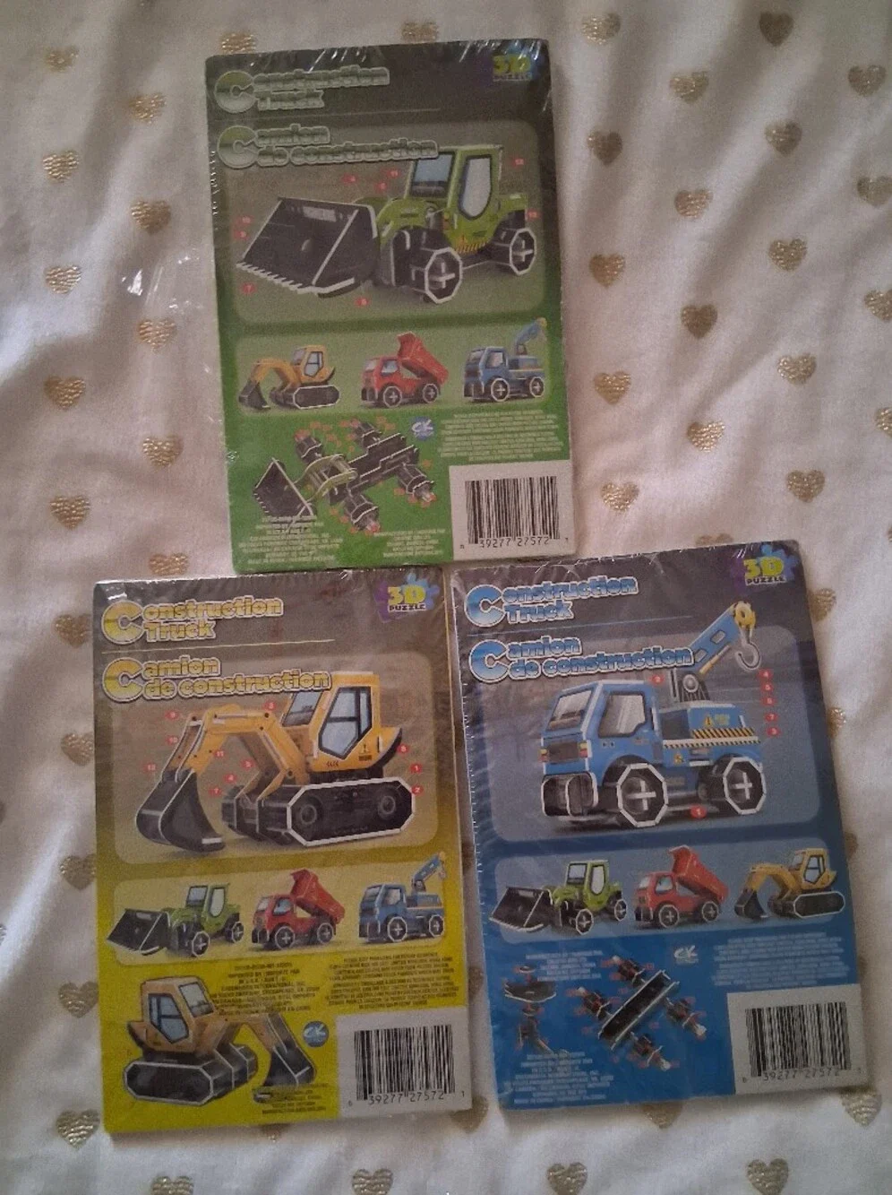 📚🎨 3/$15 *NIP* 3 Mini 3D Kids Construction Puzzles